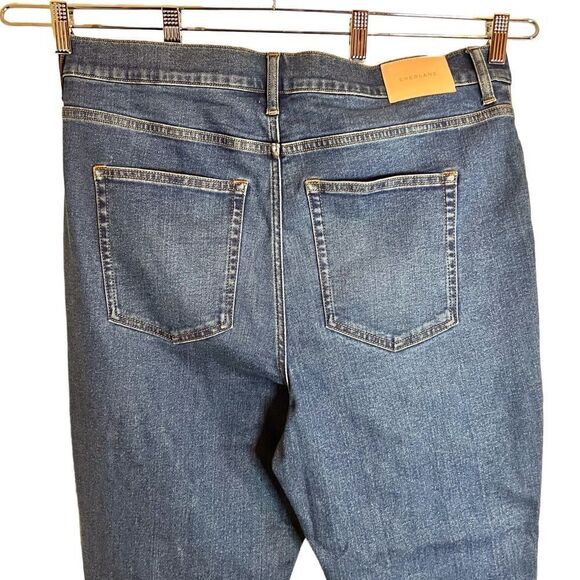 Women’s Everlane Presidio Straight‎ Leg Dark Wash Jean Size 34R - Picture 5 of 7